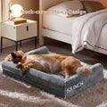 BFPETHOME Orthopedic Dog Bed, Large, Waterproof, Removable Washable Cover