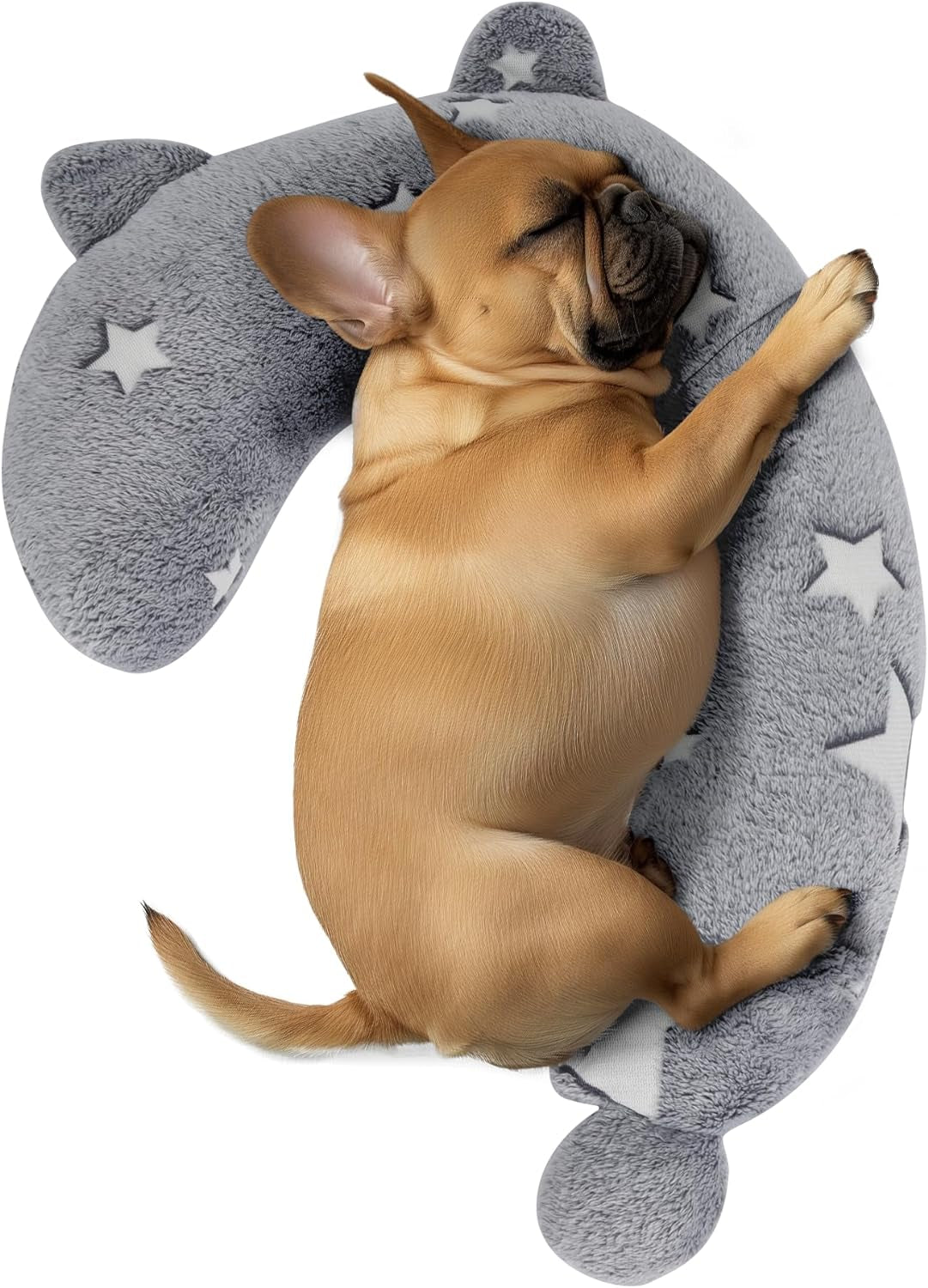 Glow in the Dark Dog Calming Pillow, Soft Cozy Question Mark Pillow, Machine Washable, Ideal for Nighttime Comfort
