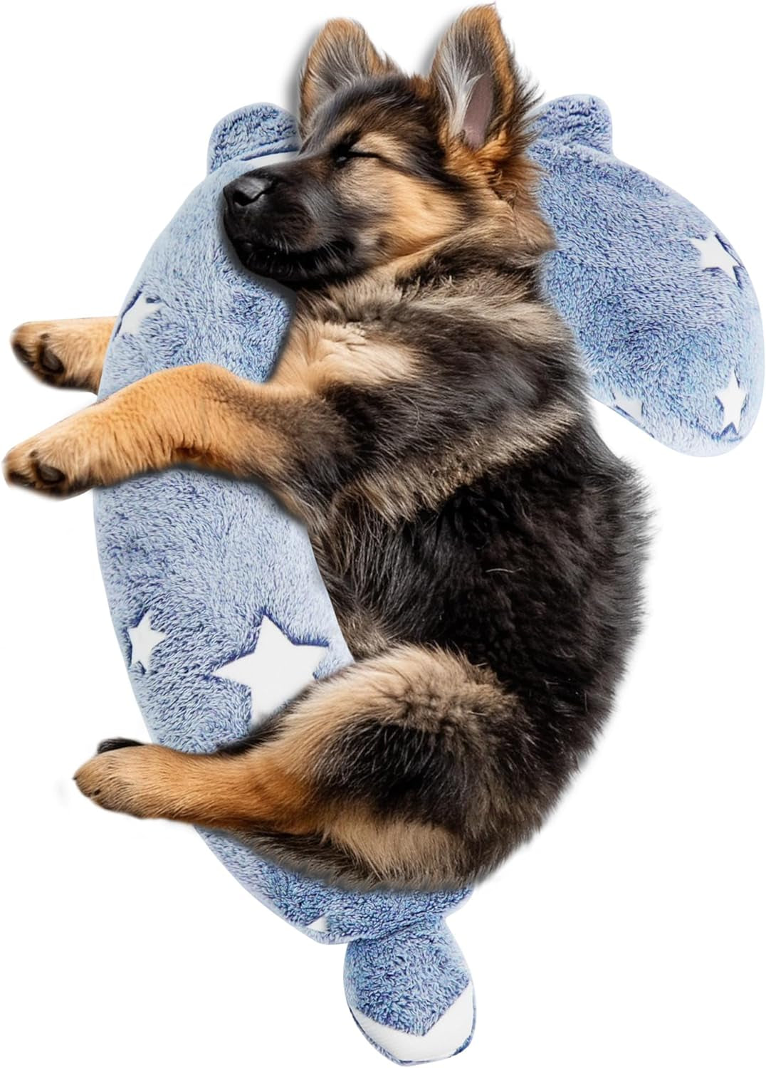Glow in the Dark Dog Calming Pillow, Soft Cozy Question Mark Pillow, Machine Washable, Ideal for Nighttime Comfort