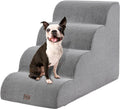 Dog Stairs 3-Step, Non-Slip for Small Dogs - Access Bed, Couch Easily - Indoor/Outdoor