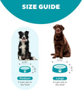 Outward Hound Fun Feeder Slo Bowl: Medium/Mini, Slow Feeder Dog Bowl, Turquoise