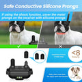 Multi-Mode Waterproof Dog Training Collar with Remote: Beep, Vibration, Shock, Light