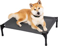 Elevated Outdoor Dog Cot, Waterproof, Breathable Teslin Mesh, Non-Slip, 42