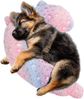 Glow in the Dark Dog Calming Pillow, Soft Cozy Question Mark Pillow, Machine Washable, Ideal for Nighttime Comfort