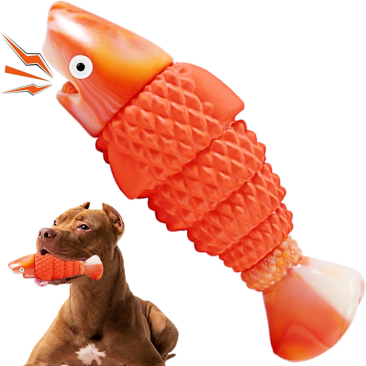 Dog Chew Toys for Aggressive Chewers, Indestructible Dog Toys for Aggressive Chewers, Tough Dog Toys for Large Dogs, Squeaky Dog Toys, Strong Dog Toys, Super Chewer, Heavy Duty