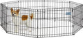 Midwest Foldable Metal Dog Exercise Pen – Portable Pet Playpen, Durable & Secure Outdoor/Indoor Dog Exercise Enclosure