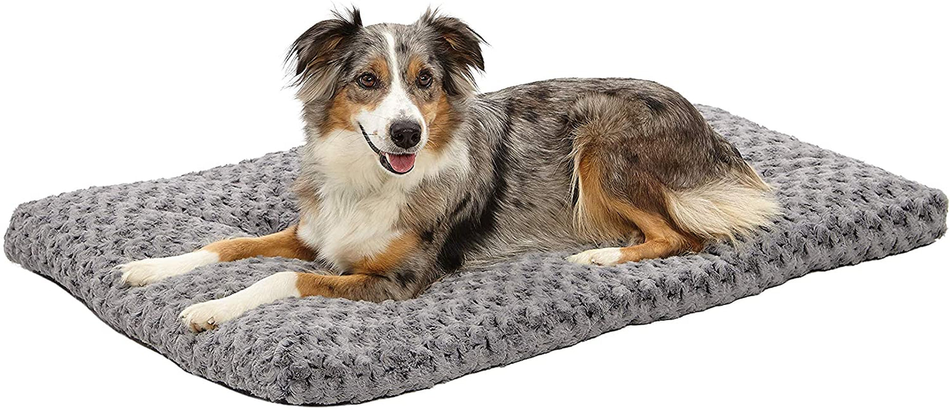 Midwest Homes for Pets Plush Pet Bed - Ombré Swirl, for Small Dog Breeds, 17x11x1.5 Inch