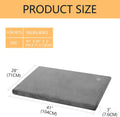 EMPSIGN Reversible XL Dog Bed Mat: Water-Resistant, Removable Washable Cover, 41x28x3 Inches