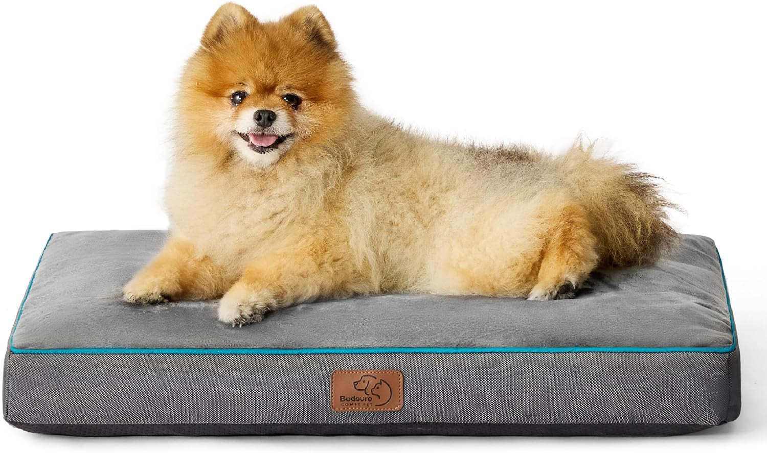 Bedsure Waterproof Large Dog Bed - 4 Inch Thick, Washable Cover, for Dogs up to 80lbs