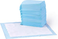 Leak-Proof Puppy Pee Pads with 5-Layer Quick-Dry Surface – Standard Absorbency Potty Training Pads, Various Quantities in Blue & White