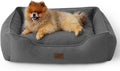 Bedsure Waterproof Dog Bed, Medium, All-Season Orthopedic Foam, Washable - 30x24x9