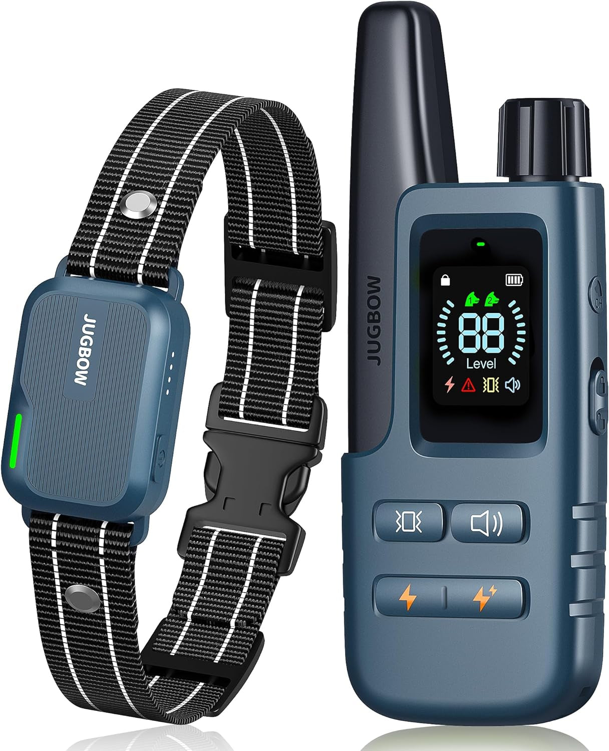 Advanced Waterproof Dog Shock Collar: 3300FT Range, 4 Training Modes, Rechargeable