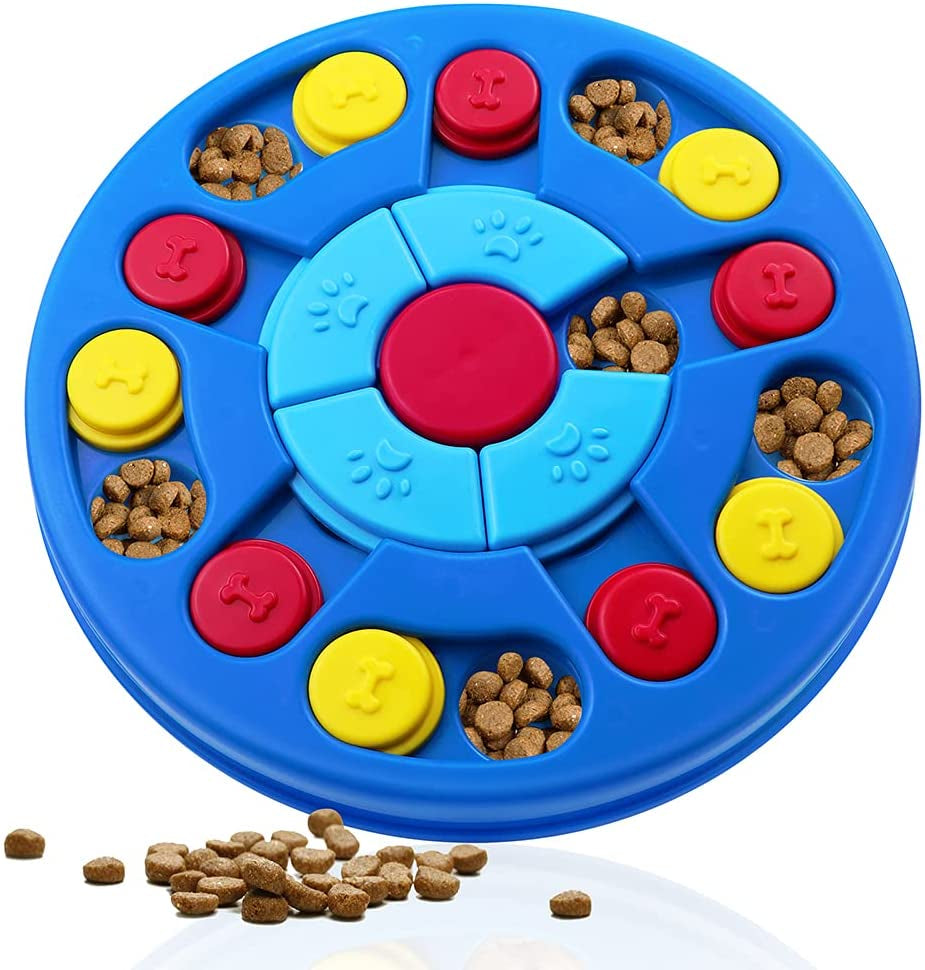 Interactive Dog Puzzle Toys: Level 1-3, IQ Stimulation & Treat Training Games for Smart Dogs