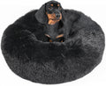 Small Calming Dog Bed - Anti-Anxiety, Washable, Fluffy, Waterproof, Anti-Slip Base