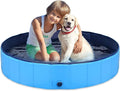 Portable Foldable Dog Pool, PVC, Suitable for Indoor & Outdoor Use, 32