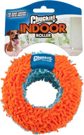 Chuckit Indoor Fetch Ball: Soft, Durable Dog Toy, 4.75 Inch, Orange/Blue