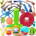 KIPRITII 23-Pack Puppy Chew Toys: Teething, Squeaky, Rope, and Treat Toys for Small Dogs