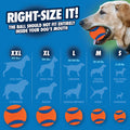 Chuckit Ultra Ball Large Dog Toy: Durable for Breeds 60-100 Lbs, 3.0 Inch Diameter