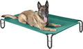 Elevated Outdoor Dog Bed, Raised, Waterproof, Breathable Teslin Mesh, Non-Slip, Up to 65lbs