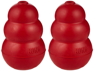 KONG Classic Medium Dog Toy Red Medium Pack of 2