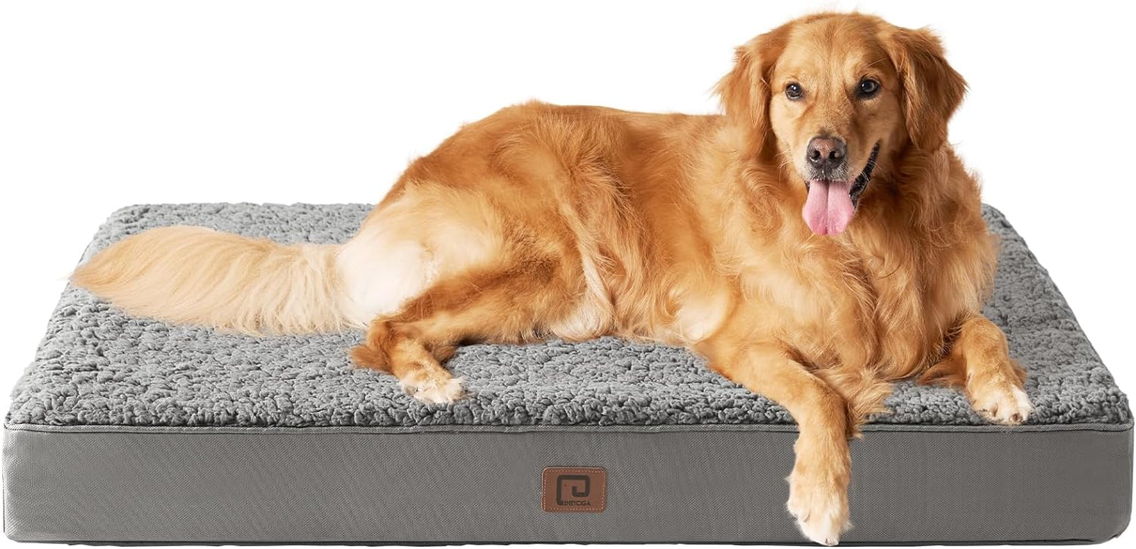 XL Orthopedic Dog Bed: Removable Washable Cover, Crate Compatible - Various Sizes & Colors