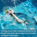 Dog Soccer Ball with Tug Straps, Interactive, Water Toy for Small & Medium Dogs - 6