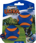 Chuckit! Ultra Ball Medium 8-Pack with Cleaning Bucket: Durable Dog Toy Set