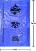 Strong Leak-Proof Dog Waste Bags - Blue Disposable Dog Poop Bags for Easy Pet Cleanup