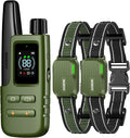 Advanced Waterproof Dog Shock Collar: 3300FT Range, 4 Training Modes, Rechargeable