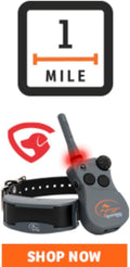 Sportdog Brand Sporthunter 825X - 1/2 Mile Range, Shock/Vibrate/Tone, Rechargeable Dog Training Collar