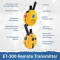 ET-300 Mini Educator E-Collar, 1/2 Mile Range, Waterproof, 100 Levels, Vibration & Sound, with Training Clicker