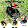 Large Swivel Bin & Rake Pooper Scooper, Non-Breakable with 20 Waste Bags, Easy Cleanup