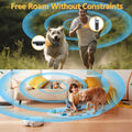 Wireless Dog Fence with 3500FT Range – 6100FT Remote Training Collar, Rechargeable & Waterproof, Vibrate/Beep/Shock Modes for All Dogs, IPX7 Waterproof