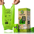 Compostable Dog Poop Bags, Extra Long with Handles, Leakproof & Plastic-Free, Eco-Friendly