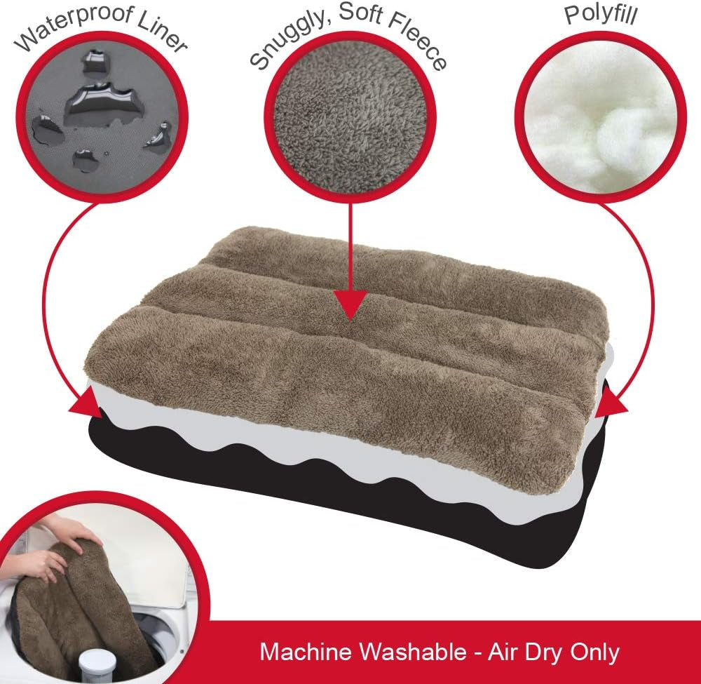 Waterproof Pet Bed – For Plastic Dog Kennels, Durable and Easy to Clean, Provides Extra Comfort for Your Pet