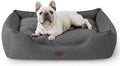 Bedsure Waterproof Dog Bed, Medium, All-Season Orthopedic Foam, Washable - 30x24x9