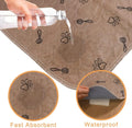 Peepeego 2-Pack Washable Dog Pads - Absorbent, Non-Slip, Reusable Puppy Pads with Free Comb