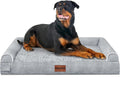 Large Orthopedic Dog Sofa Bed: Memory Foam, Waterproof, Removable Cover, Washable