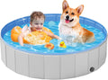 Foldable Medium Dog Pool, Collapsible Bath for Dogs & Kids, PVC, 40
