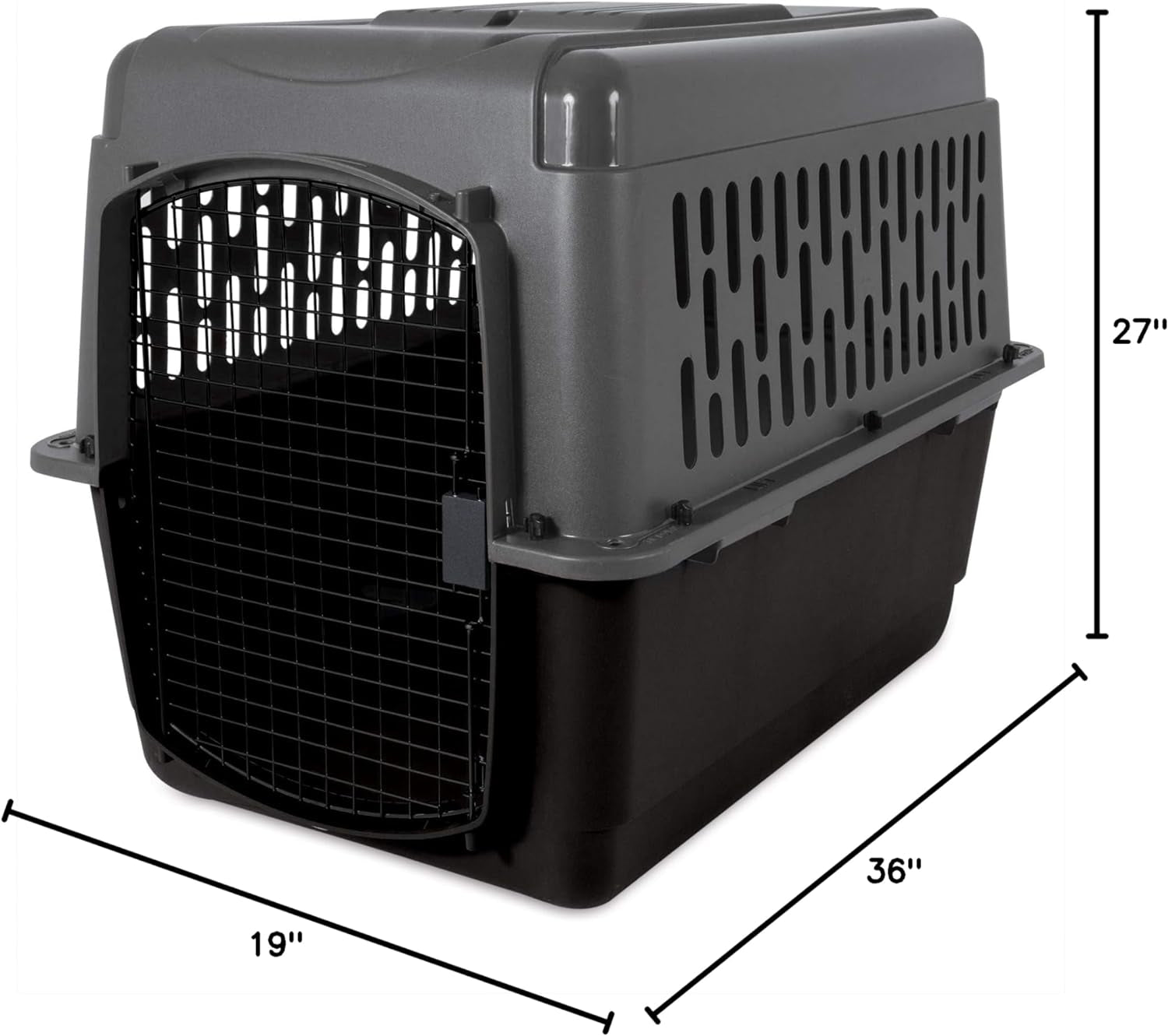 Petmate ASPEN PET Pet Porter Dog Kennel - Various Sizes, Durable & Made in USA, Ideal for Safe Pet Travel