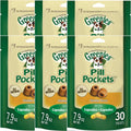 Greenies Pill Pockets for Dogs, Real Peanut Butter Flavor, Capsule Size Soft Treats, Easy-to-Give Pill-Hiding Dog Snacks