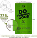 Dog Poop Bags - Certified Compostable, Easy Open, Leak-Proof, Eco-Friendly Waste Bags