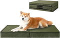 EHEYCIGA Large Orthopedic Dog Bed - Foldable, Waterproof, Washable Cover, 36