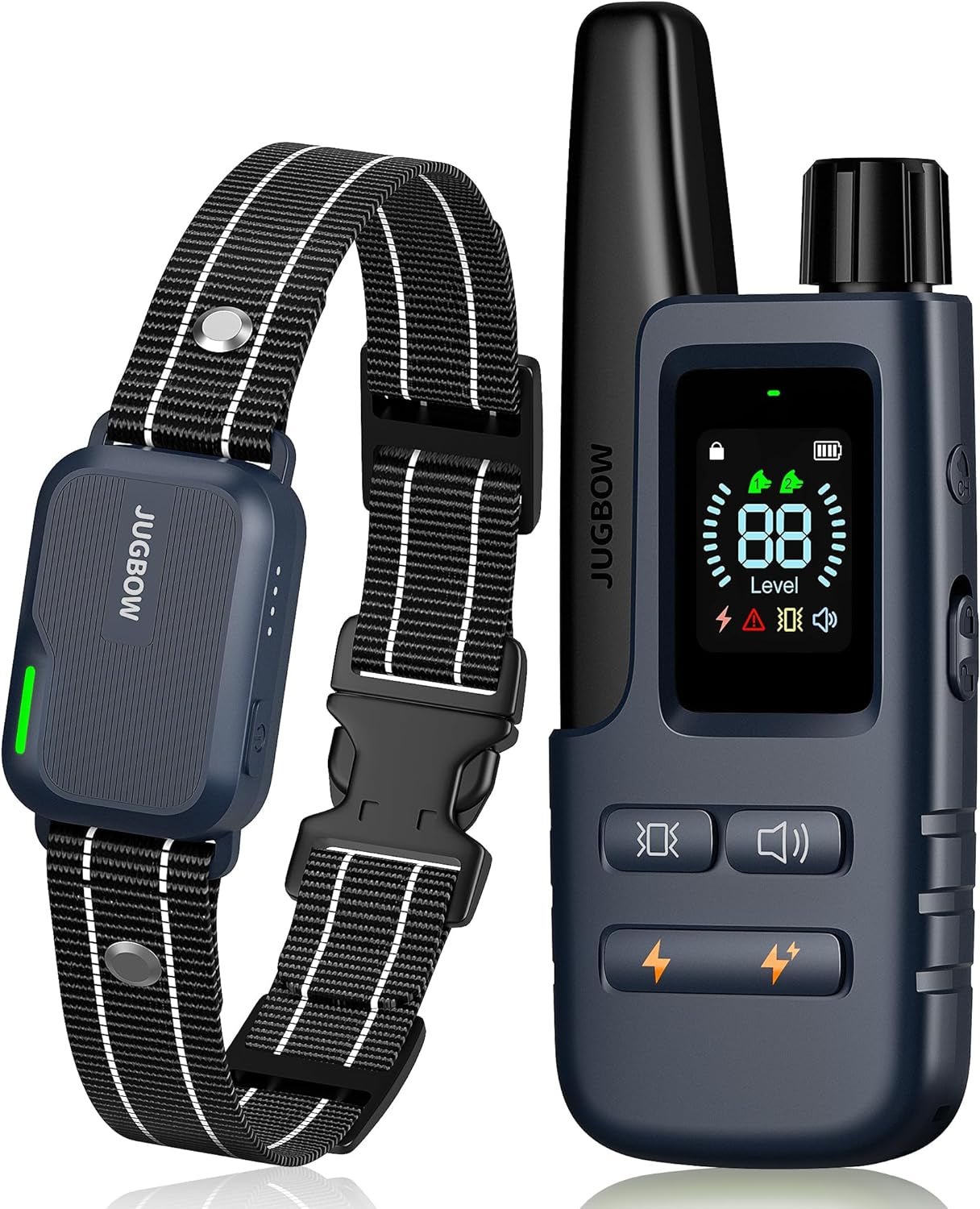 Advanced Waterproof Dog Shock Collar: 3300FT Range, 4 Training Modes, Rechargeable