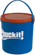 Chuckit! Ultra Ball Medium 8-Pack with Cleaning Bucket: Durable Dog Toy Set