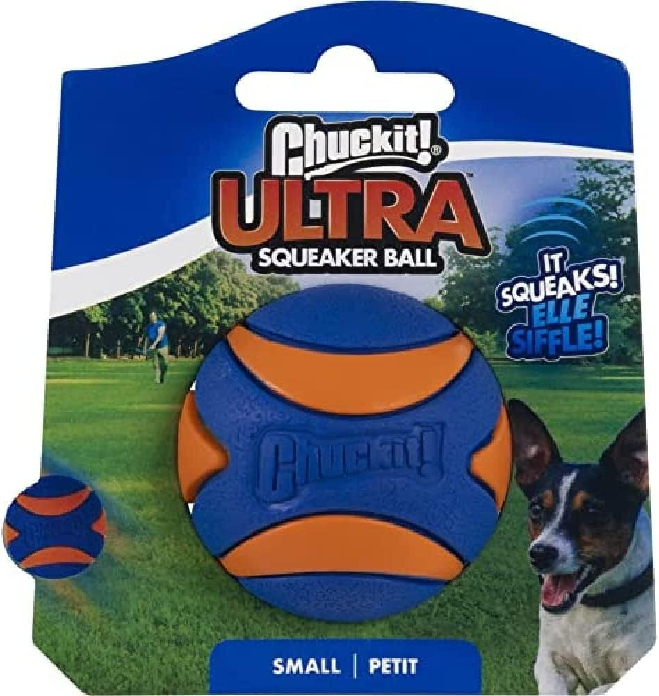 Chuckit! Ultra Ball Medium 8-Pack with Cleaning Bucket: Durable Dog Toy Set