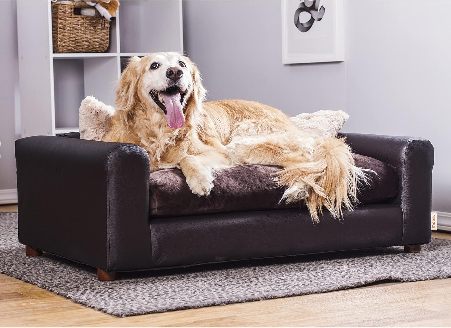 Premium Leatherette Pet Sofa – Various Colors, Comfortable and Stylish Dog Bed, Perfect for Home Furniture Integration