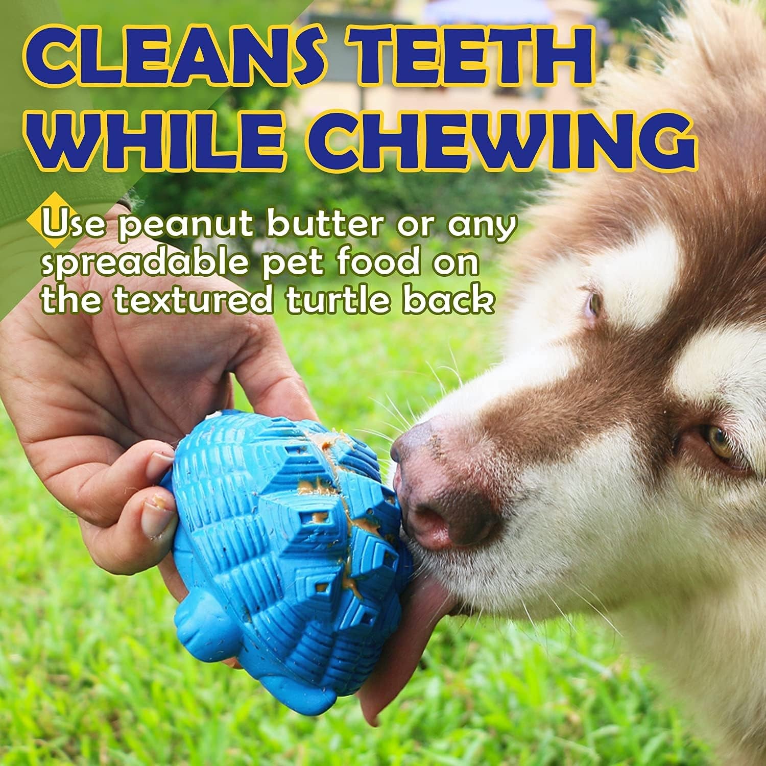 Tough Chew Toy for Aggressive Chewers, Indestructible Squeaky Toy for All Dog Breeds