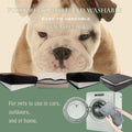 Dog Car Seat - Detachable & Washable Pet Travel Bed with Adjustable Straps, Easy to Install with 3 Seat Belts