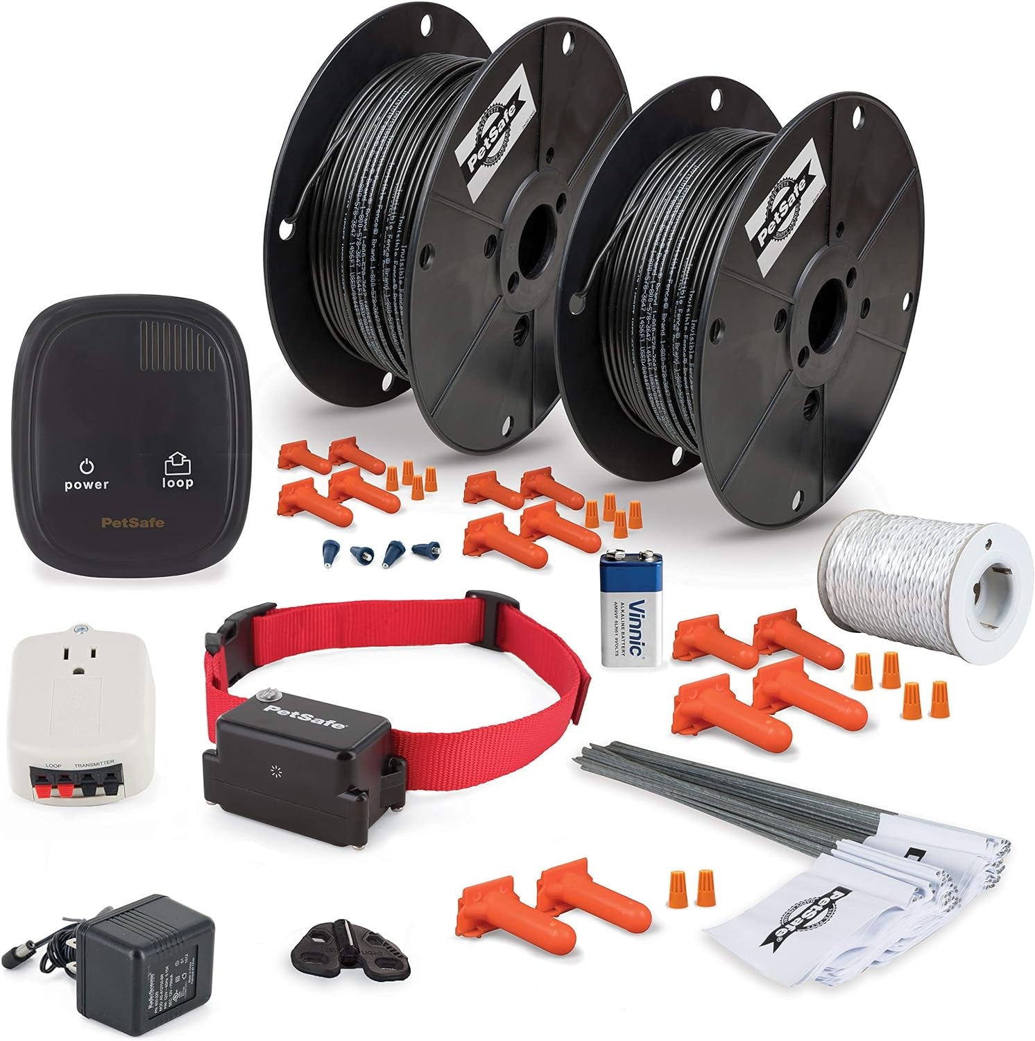 Stubborn Dog In-Ground Fence - For Hard-to-Train & Hearing-Impaired Dogs, Expandable Up to 25 Acres, Reliable & Secure